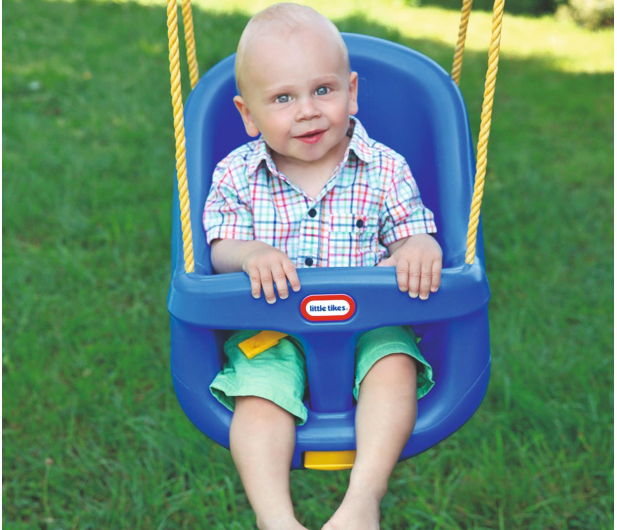 Little Tikes Huśtawka głęboka niebieska - 367975 - zdjęcie 4